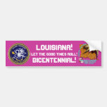 Födelsedagsfesten som Louisiana beskådar, noterar Bildekal