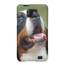 Fodral för Berner Sennenhund hundSamsung galax Galaxy S2 Fodral