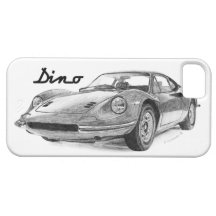 Fodral för Dino teckningiPhone 5 iPhone 5 Cases