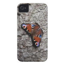 Fodral för fjärilsiPhone 4/4S knappt där Case-Mate iPhone 4 Skal