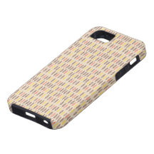 Fodral för iPad för delikat lövmönster beige iPhone 5 Cases
