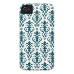 Fodral för iPhone 4/4S för djup kricka damastast iPhone 4 Case-Mate Skydd
