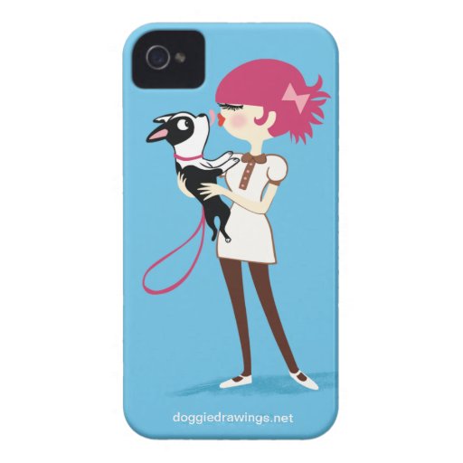 fodral för iPhone 4: Boogien älskar All-Väldiga "B Case-Mate iPhone 4 Fodral
