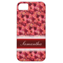 Fodral för iphone 5 för färgrik rosa rosbukett bes iPhone 5 skydd