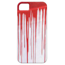 Fodral för iPhone 5 för Halloween blod genomblött iPhone 5 Skal