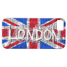Fodral för iPhone 5 för jack 2 för London grafitti iPhone 5 Fodral