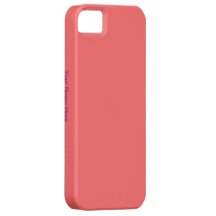 Fodral för iPhone 5 för personlig rosa med ditt na iPhone 5 Cases