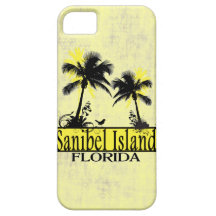 Fodral för iphone 5 för Sanibel öFlorida palmträd iPhone 5 Case-Mate Skydd