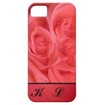 fodral för iPhone 5 - rosa Monogram iPhone 5 Hud