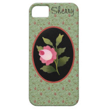 Fodral för rosa rosiPhone 5 iPhone 5 Case-Mate Skydd