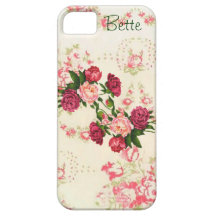Fodral för rosa rosiPhone 5 iPhone 5 Case-Mate Skal