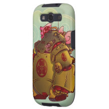 fodral för samurairobottank samsung galaxy s3 cover