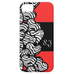 Fodral för sebrahjärtaiPhone 5 iPhone 5 Cases