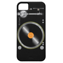 Fodral för Speck för fodral för vintageTurntableiP iPhone 5 Case-Mate Skal