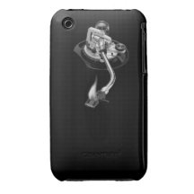 Fodral för telefon för DJ-armbjörnbär iPhone 3 Cover