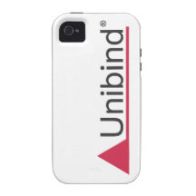 Fodral för Unibind logotypiPhone 4