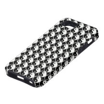 Fodral för Yin Yang belagt med tegel mönsteriPhone iPhone 5 Case-Mate Cases