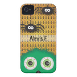 Fodral-Kompis för Halloween gigantiskt spindeliPho iPhone 4 Case