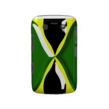 Fodral-Kompis för Jamaica flaggablackberry bold fo