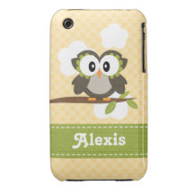 Fodral-Kompisen för ugglaiPhonen 3g 3gs fodral täc iPhone 3 Case
