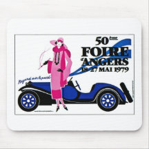 Foire d'Angers - vintagefranskannonsering Mus Mattor