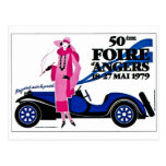 Foire d'Angers - vintagefranskannonsering Vykort