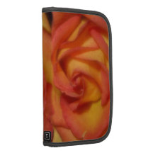 Folio för orangerosmartphone organizers