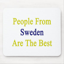 Folket från sverige är det bäst musmatta