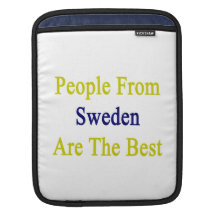 Folket från sverige är det bäst sleeve för iPads