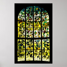 Fönster 1857 för höhusmålat glass posters
