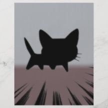 Fooly katt personliga flygblad