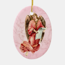 För ängeljul för jul rosa prydnad julgransdekorationer