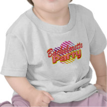 för bacheloretteparty för galen vild rolig retro m t-shirt