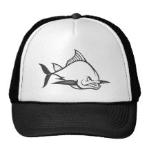 För Bluefintonfisk för vild atlantisk fisk i svart Baseball Hat