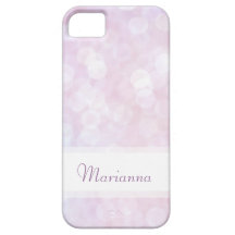 För bokehiphone 5 för personlig rosa fodral iPhone 5 Case-Mate fodraler