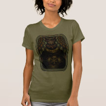 För Deco för karneval utsmyckad skjorta gräns Tshirts