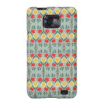 För den Samsung för mässaisleblommönstret fodral g Galaxy S2 Skydd