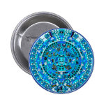 För domedagsymbol för Mayan Maya Aztec ~ Pins