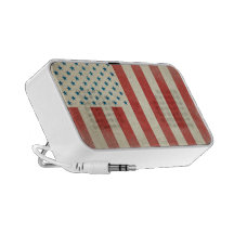 För flaggavintage för amerikan civila doodle högta