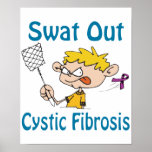 För flugsmälla Cystic-Fibrosis ut affisch