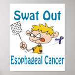 För flugsmälla Esophageal-Cancer ut affisch
