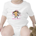För födelsedagapa för anpassade första Princess Sk T-shirts