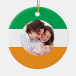 För fotojul för irländsk familj beställnings- pryd juldekoration