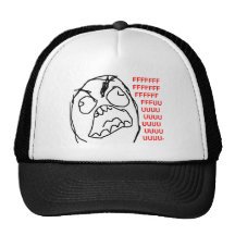 För Fuu Fuuu för ursinnegrabb ilsket ansikte Meme  Trucker Kepsar