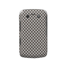 För Ginghamblackberry bold för kaffe brunt fodral Blackberry Bold Fodraler