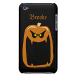 För Halloween för läskig pumpa namn kallt anpassni iPod Touch Case-Mate Skydd
