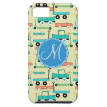 För hjulsparkcyklar för sommar Retro lastbilar för iPhone 5 Case-Mate Skydd