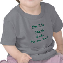 För jäkla gulligt att vara dåligabebisskjorta tee shirt