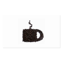 För Java för kaffe modern trendig för mugg för kop Visit Kort