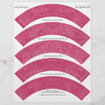 För julmuffin för art nouveau DIY sjalar för omsla Personliga Flygblad